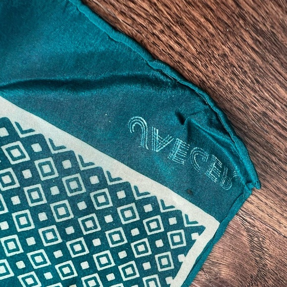 Vintage jaeger scarf blue - Picture 5 of 5